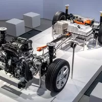 Pohled na pohonnou soustavu prototypu 5 GT.