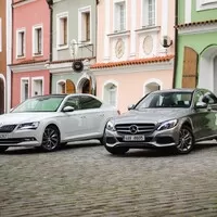 Škoda Superb vs. Mercedes-Benz C220CDI: Je to o značce či o velikosti?