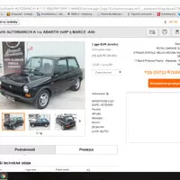 Bazarový snílek: Autobianchi A112 Abarth