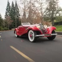 Úchvatný předválečný Mercedes je nejdražším autem arizonských aukcí