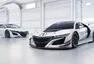 Závodní Acura NSX GT3 má sekvenci a hrabe vzadu