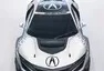 Závodní Acura NSX GT3 má sekvenci a hrabe vzadu