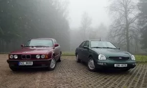 Recenze & testy: Ford Scorpio vs. BMW 525i: Souboj ‚luxusních‘ sedanů