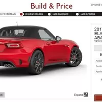Vyzkoušejte si konfigurátor Fiatu 124 Spider!