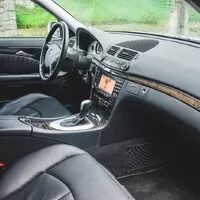 Mercedes E-class W211 320CDI 2003 interior black