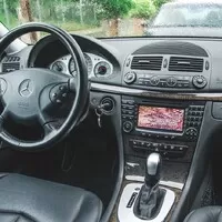 Mercedes E-class W211 320CDI 2003 interior black
