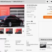 Bazarový snílek: Citroen C6