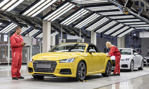 Novinky: Jak se staví Audi TT RS v maďarském Gyoru?