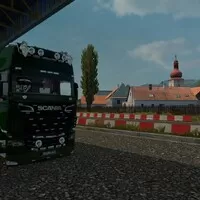 Virtuální volant: Euro Truck Simulator 2