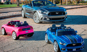 Novinky: Dětský Mustang od Power Wheels má kontrolu trakce a velký reprák