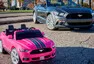 Dětský Mustang od Power Wheels má kontrolu trakce a velký reprák