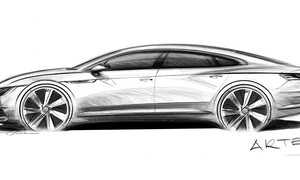 Novinky: Design připravovaného Volkswagenu Arteon na první skice