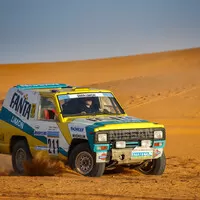 Nissan zrenovoval svůj první naftový speciál na Paříž-Dakar