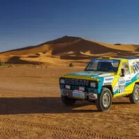 Nissan zrenovoval svůj první naftový speciál na Paříž-Dakar