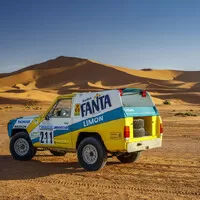 Nissan zrenovoval svůj první naftový speciál na Paříž-Dakar
