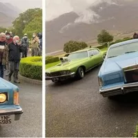 Grand Tour čeká další sezóna. Trio moderátorů brázdí Skotsko s karavany.