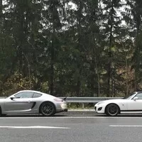 Cayman GTS a průlet skrz Červenohorské sedlo