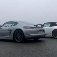 Cayman GTS a průlet skrz Červenohorské sedlo