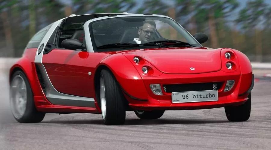 Brabus Smart Roadster V6 Bi-Turbo
