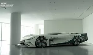 Jaguar Vision Gran Turismo SV: Čistě elektrický ultimátní herní speciál určený pro vytrvalostní závody
