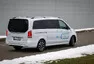 Mercedes EQV: Bílý trolejbus