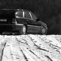 Mercedes C250 TD - Bezstarostné klouzání