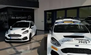 Nová Fiesta Rally3 - soutež o svezení při testování.