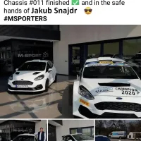 Nová Fiesta Rally3 - soutež o svezení při testování.