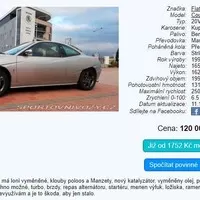Bazarový snílek o autech, kterým se ještě nesplašily ceny