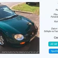 Bazarový snílek o autech, kterým se ještě nesplašily ceny