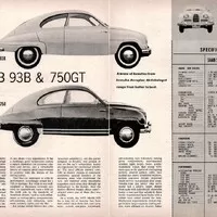 Ceník Saabu 93B a 750GT