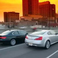 G35 a BMW3, foto: MotorTrend