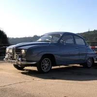 Saab 96 po první vzhledové modernizaci