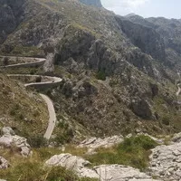 silnice k Sa Calobra
