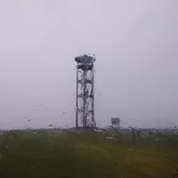 rozhledna Kopaninka bočním oknem Alfy 156
