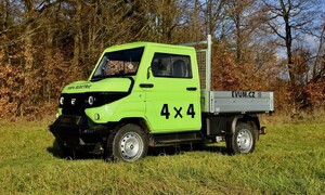 Dodávkář, Recenze & testy: EVUM aCar 4x4: Náklaďáček pro 21. století