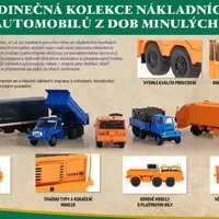 Nová kolekce od De Agostini – Kultovní náklaďáky minulé éry v měřítku 1 : 43!