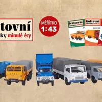Nová kolekce od De Agostini – Kultovní náklaďáky minulé éry v měřítku 1 : 43!