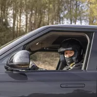 Mark Higgins a Range Rover Sport, zdroj: Land Rover