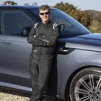 Mark Higgins a Range Rover Sport, zdroj: Land Rover