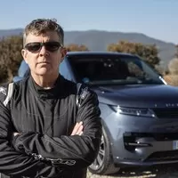 Mark Higgins a Range Rover Sport, zdroj: Land Rover