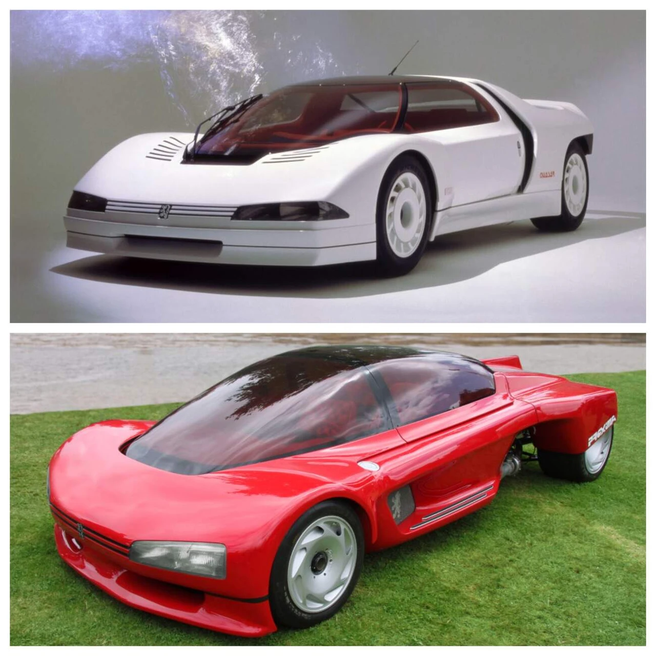 Peugeot Quasar (nahoře) a Peugeot Proxima, Foto: wheelsage.org