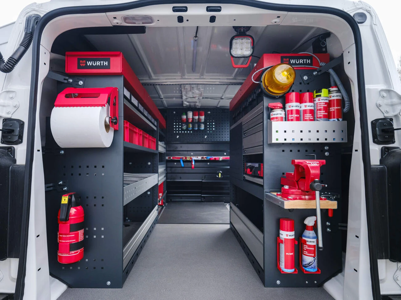 Mobilní dílna Würth, foto: Dan Vojtěch, Toyota