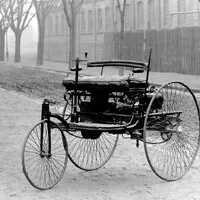 Benz Patent-Motorwagen, zdroj: Wikimedia Commons