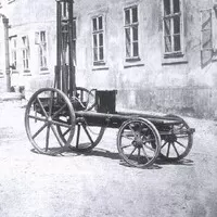 První Marcusův automobil, zdroj: Wikimedia Commons