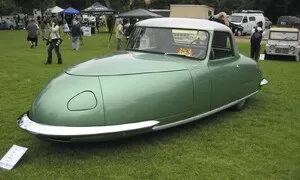 Historie: Davis Divan: Vize automobilové budoucnosti, kterou pohřbil její zakladatel