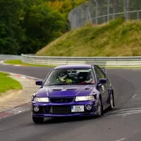 Nürburgring trackday v Mitsubishi EVO VI