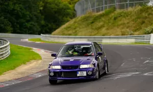 Nürburgring trackday v Mitsubishi EVO VI