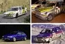 Štyria mušketieri - 21 TURBO, 5 GT TURBO, 19 16S, 11 TURBO.