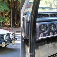 1983 - Leone Rx Coupé Petera Bourna - pohľad do interiéru ukazuje že vtedajšie špeciály skupiny A svoj sériový pôvod nezaprú